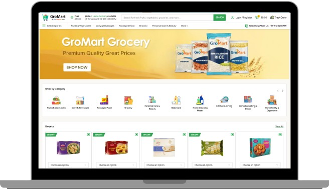 Image gallery marquee